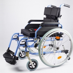 silla de ruedas de aluminio