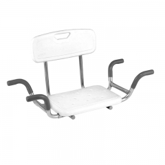 Asiento de baño de acero inoxidable
