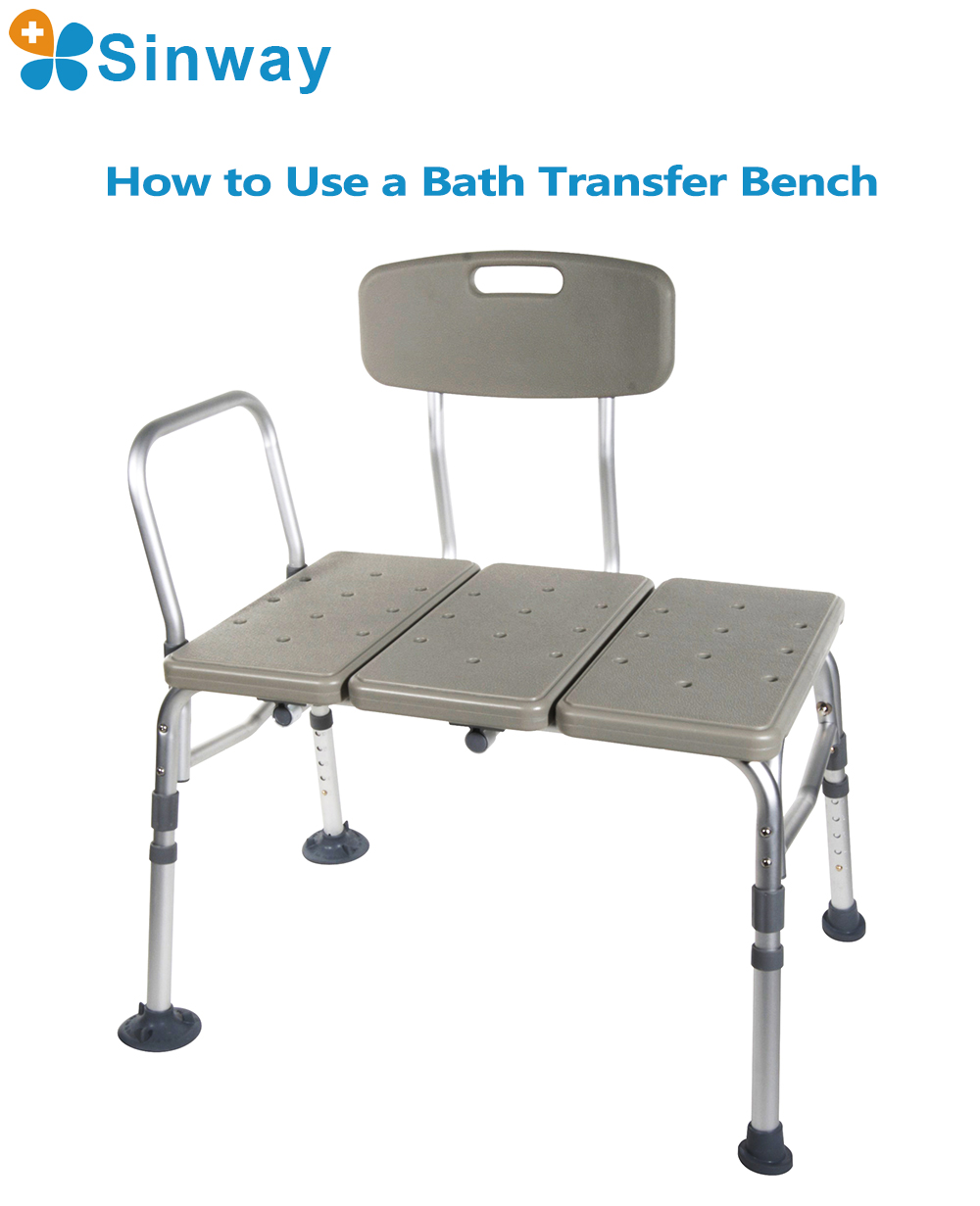 Cómo usar un banco de transferencia para baño